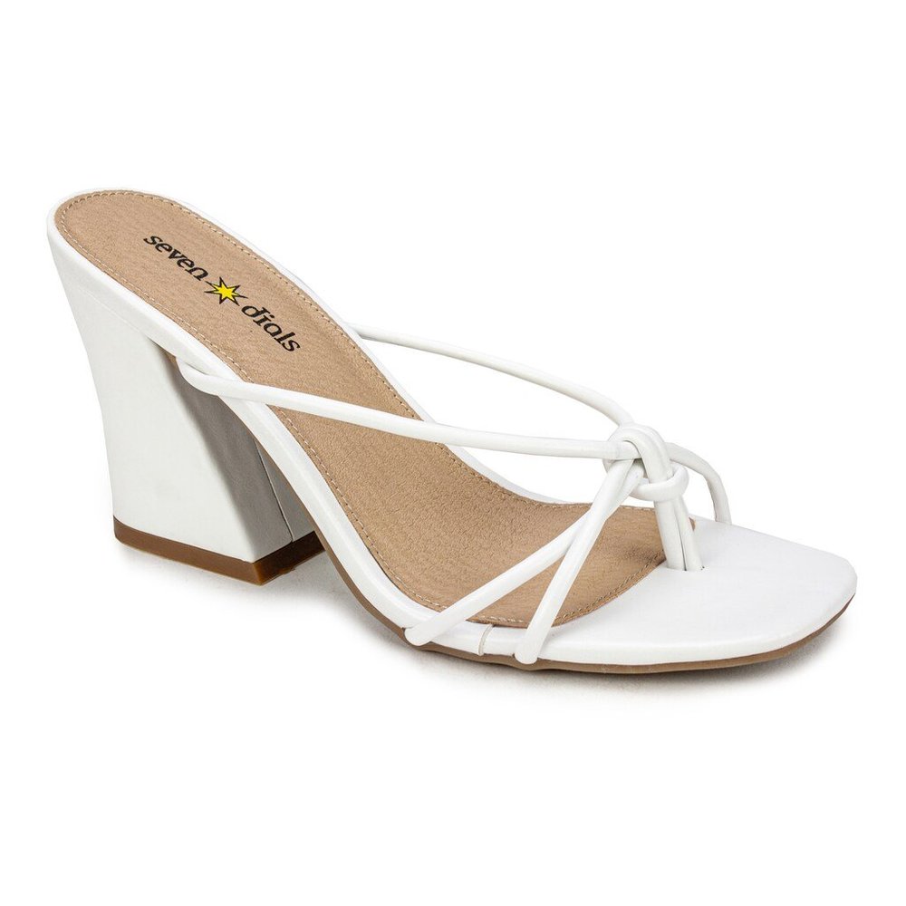 NIB-Chester White High Heel Sandals